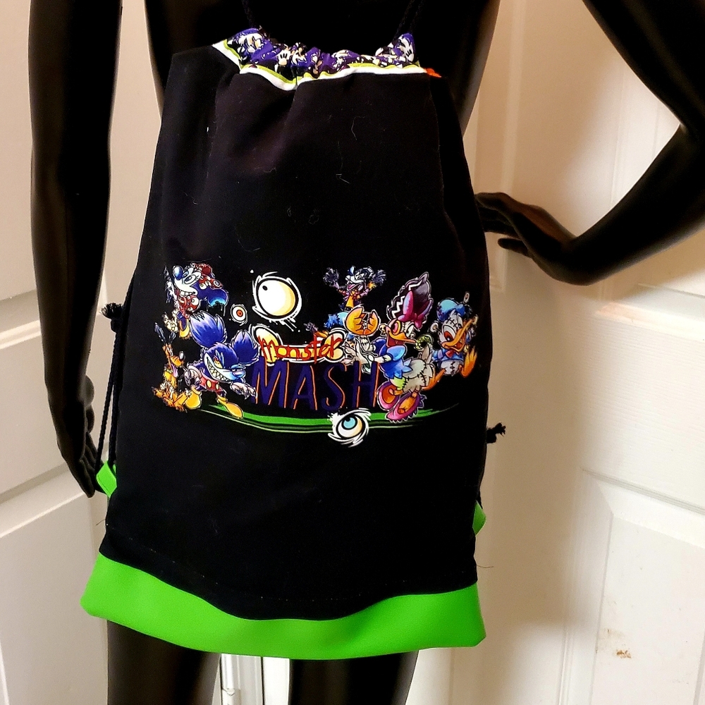 Zombie Disney Drawstring Backpack - image 1